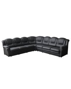 Texas Faux Leather Corner Sofa (3CR3)