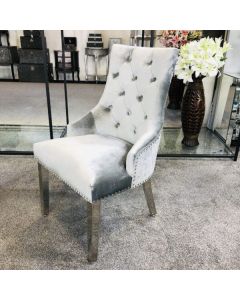 Majestic High Quality Silver Dining Chair